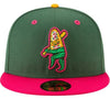 New Era 59Fifty Fitted Cap  - Clinton LumberKings Copa Clinton Elotes GREEN