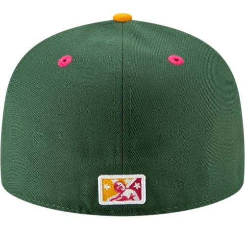 New Era 59Fifty Fitted Cap  - Clinton LumberKings Copa Clinton Elotes GREEN