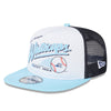 West Michigan Whitecaps New Era Jr. 9FIFTY AF Retro Script Foam Front Trucker Cap
