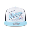 West Michigan Whitecaps New Era Jr. 9FIFTY AF Retro Script Foam Front Trucker Cap
