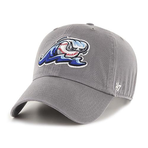 West Michigan Whitecaps '47 Dark Grey Clean Up Cap