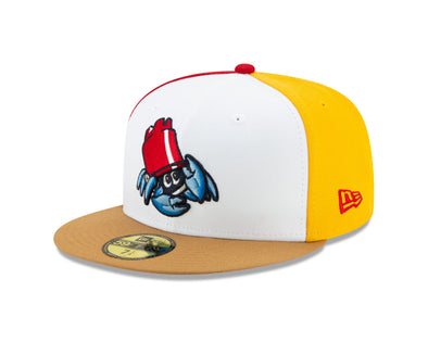 Jersey Shore BlueClaws New Era Alternate 2 On-Field Fitted Hat Bucket Crab