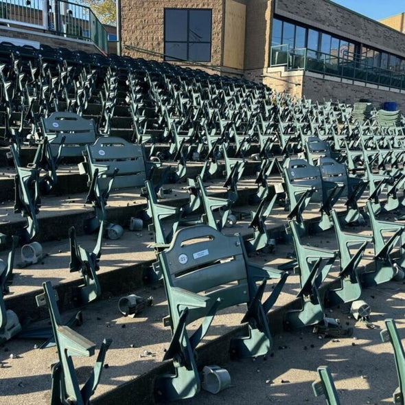 South Bend Cubs Official Stadium Seating Bowl Seat Backs