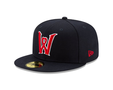 Worcester Red Sox New Era Navy Heart W On-Field 59FIFTY Hat