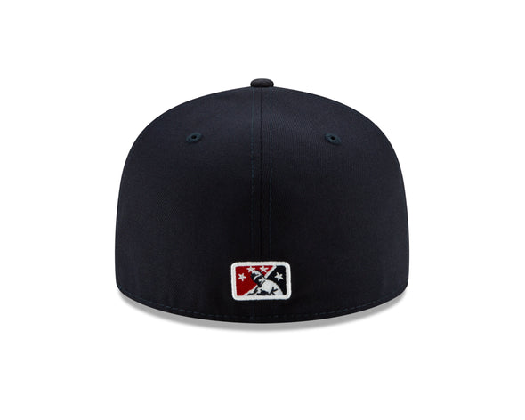 Worcester Red Sox New Era Navy/Red Kids Classic W On-Field 59FIFTY Hat