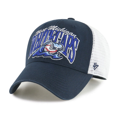 West Michigan Whitecaps '47 Keystone Mesh Back Navy Cap