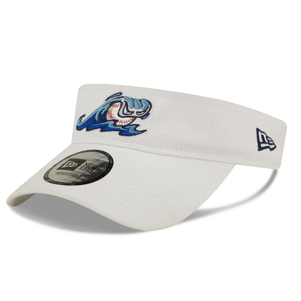 West Michigan Whitecaps New Era White Clutch Hit Visor