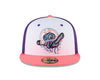 Jersey Shore BlueClaws Copa Medusas On Field Fitted Hat 2024