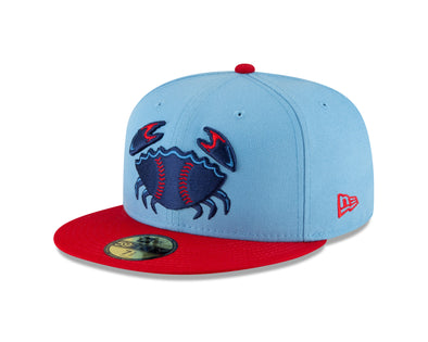 Jersey Shore BlueClaws New Era On Field 2025 Crab Emblem Cap