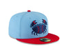 Jersey Shore BlueClaws 2024 On Field Road Fitted Hat