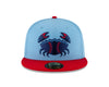 Jersey Shore BlueClaws Road Fitted Hat