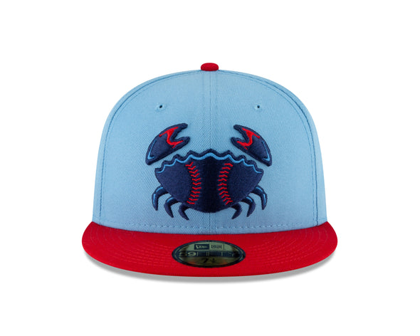 Jersey Shore BlueClaws 2024 On Field Road Fitted Hat
