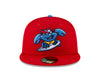 Jersey Shore BlueClaws On-Field 59FIFTY 2024 Home Fitted Hat