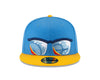 Jersey Shore BlueClaws New Era On-Field Fitted Road Cap Sunglasses
