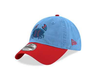 Jersey Shore BlueClaws Youth 9Twenty Alt 1 Crab Emblem Adjustable Cap
