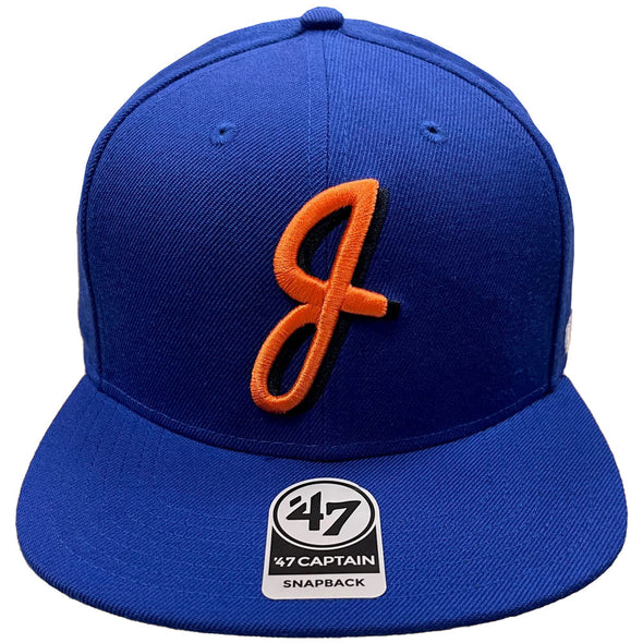 Jacksonville Suns '47 Throwback Script J Captain Snapback