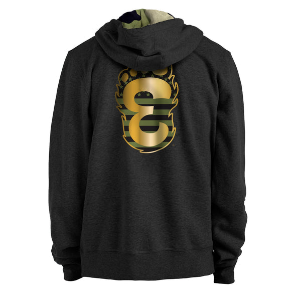 Eugene Emeralds New Era 2022 Armed Forces Day Hooded Sweatshirt