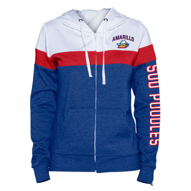 Amarillo Sod Poodles NE Wmns RWB Game Full Zip