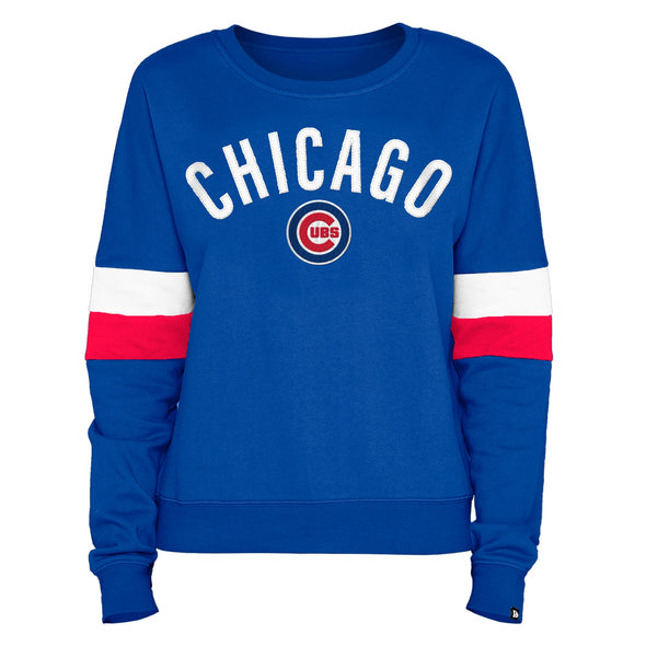 Women's New Era Chicago Cubs Crewneck Sweatshirt