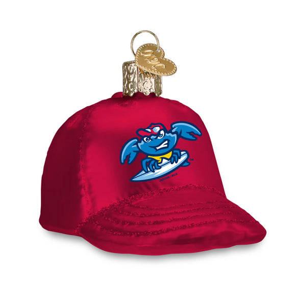 Jersey Shore BlueClaws Home Cap Ornament