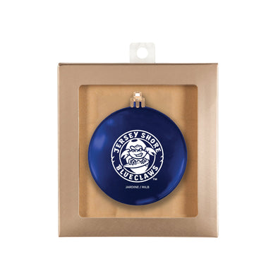 Jersey Shore BlueClaws Primary Logo Flat Glossy Ornament