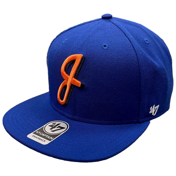 Jacksonville Suns '47 Throwback Script J Captain Snapback