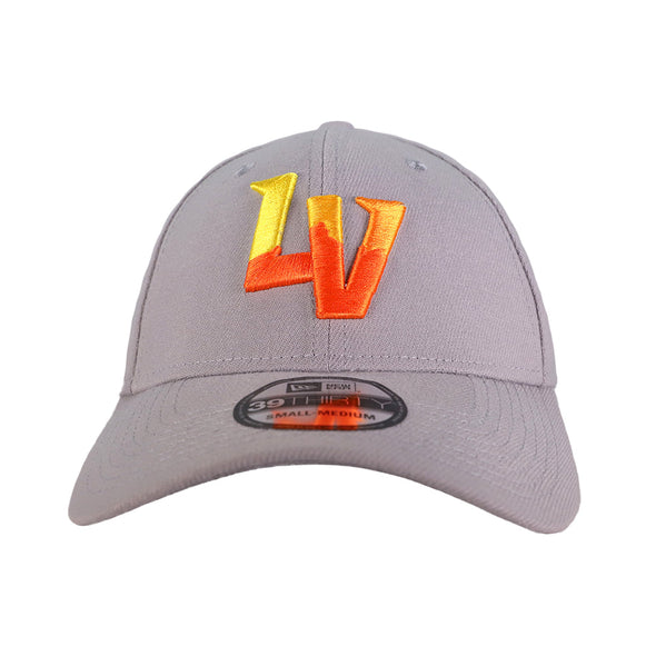 New Era LV Gray 39THIRTY Stretch Fit Hat