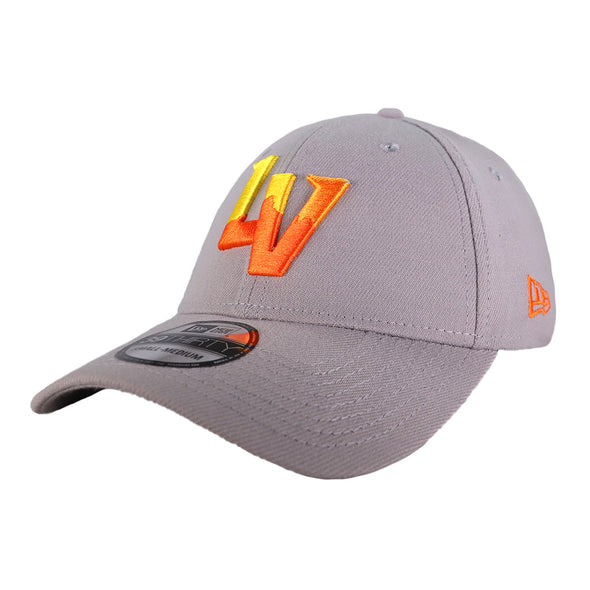 Las Vegas Aviators New Era LV Gray 39THIRTY Stretch Fit Hat