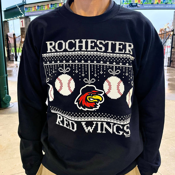 Rochester Red Wings Holiday Sweatshirt