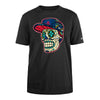 Amarillo Sod Poodles New Era Black Sugar Skull Tee
