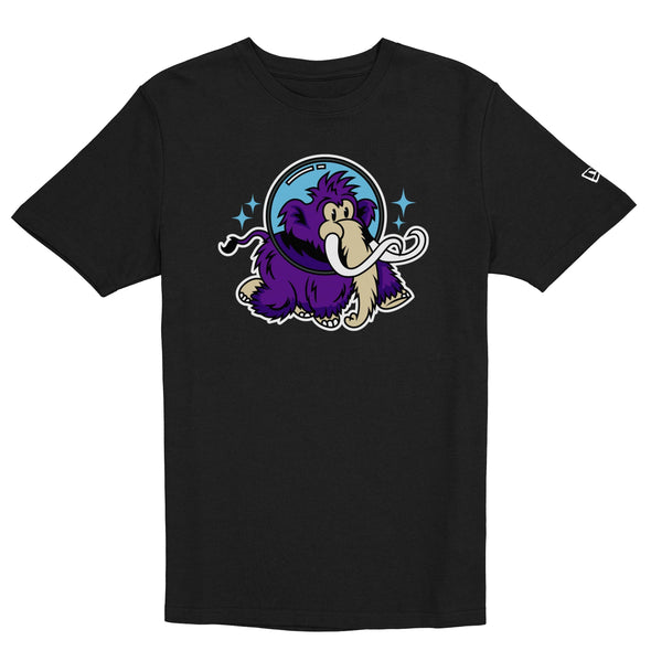 Erie SeaWolves NEC Moon Mammoths Polyester Logo Tee