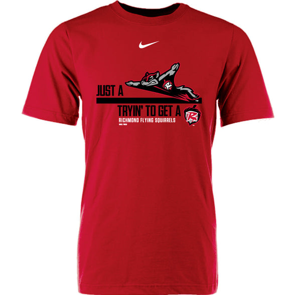 Richmond Flying Squirrels Nike 'Just a Squirrel' Tee