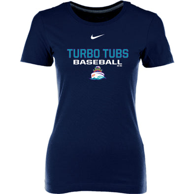 Wichita Wind Surge Women's Navy Turbo Tubs 100 Cotton Tee