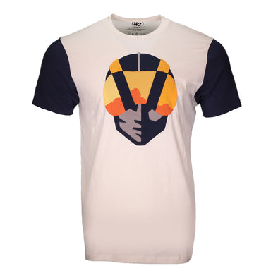 Men's Las Vegas Aviators '47 Brand Aviator Fieldhouse Sandstone/Navy Short Sleeve T-Shirt