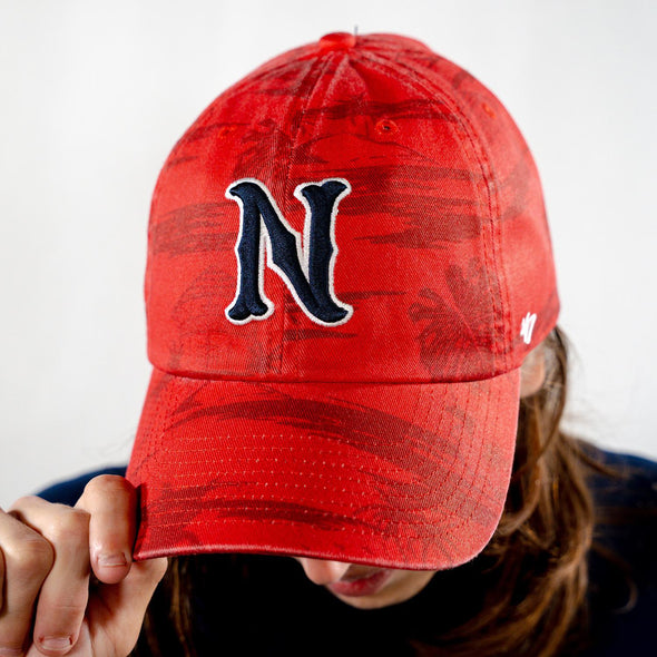 Nashville Sounds '47 Brand Red Fiji N Logo Clean Up Hat