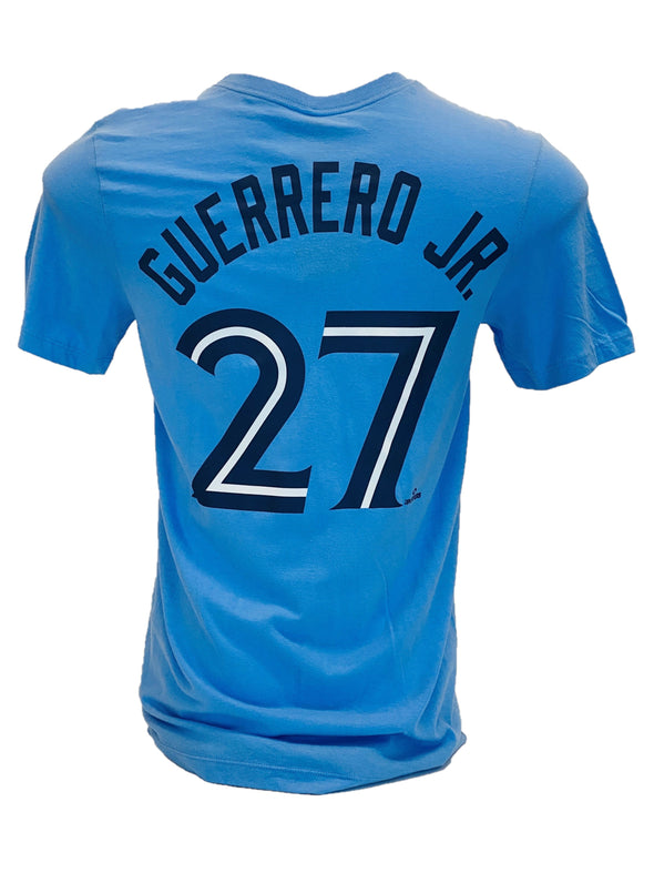 Nike Vladimir Guerrero Jr. #27 Player Name & Number Tee