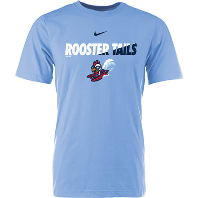 Blue Nike Columbia River Rooster Tails Graphic Tee