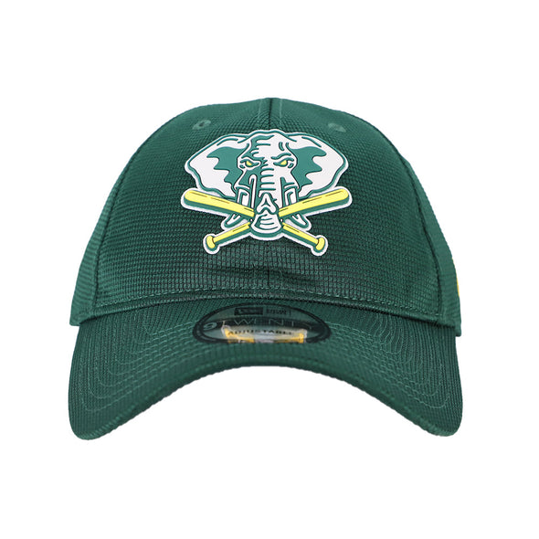 Oakland Athletics New Era 2020 On-Field Clubhouse Green 9TWENTY Strapback Hat