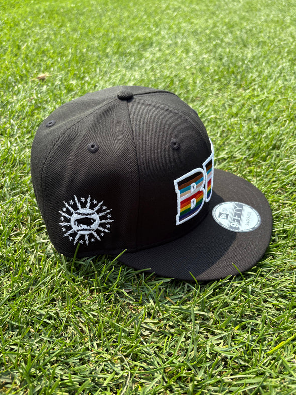 Buffalo Bisons BUF Local Pride Black 950 Snap Adjustable Cap