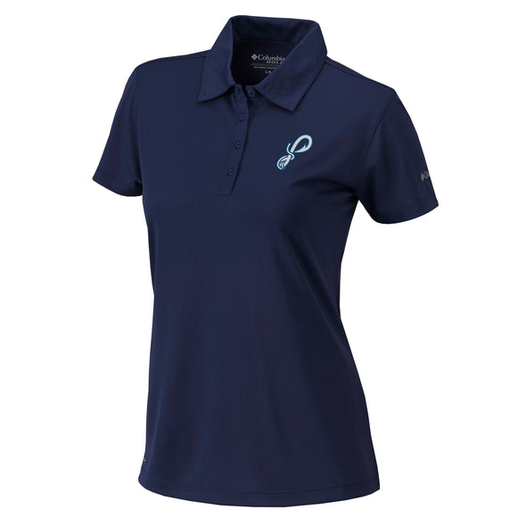 Pensacola Blue Wahoos Columbia Womens Polo