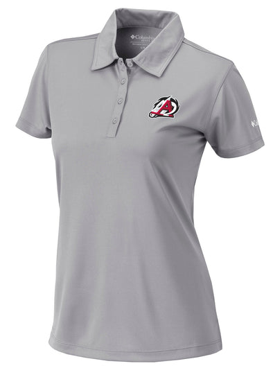 Arkansas Travelers Columbia Women's Birdie Grey Polo