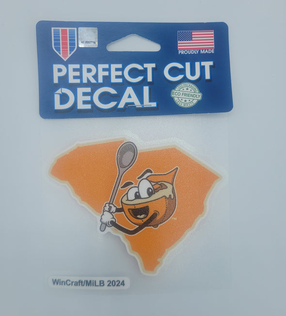WC Carolina Grits State Decal