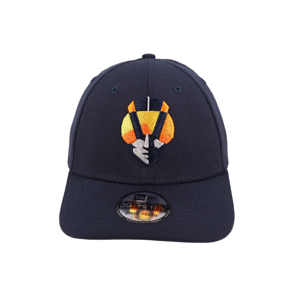 Kids' Las Vegas Aviators New Era Aviator Navy 39THIRTY Stretch Fit Hat