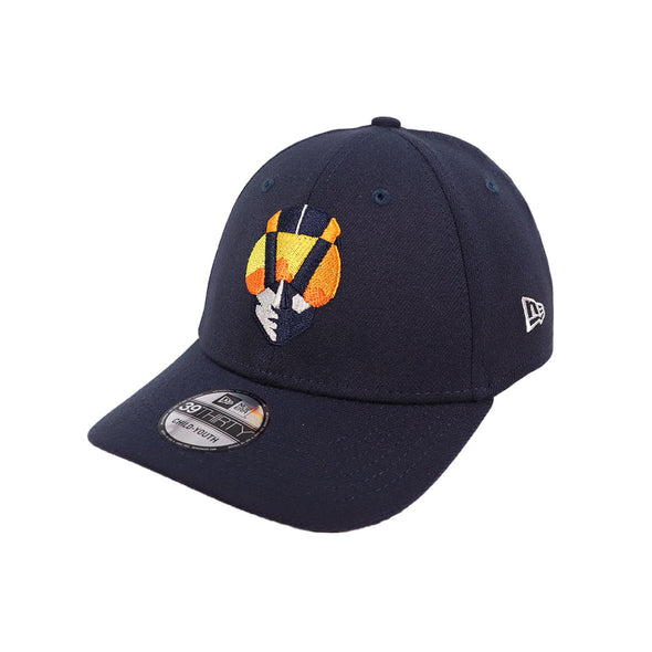 Kids' Las Vegas Aviators New Era Aviator Navy 39THIRTY Stretch Fit Hat