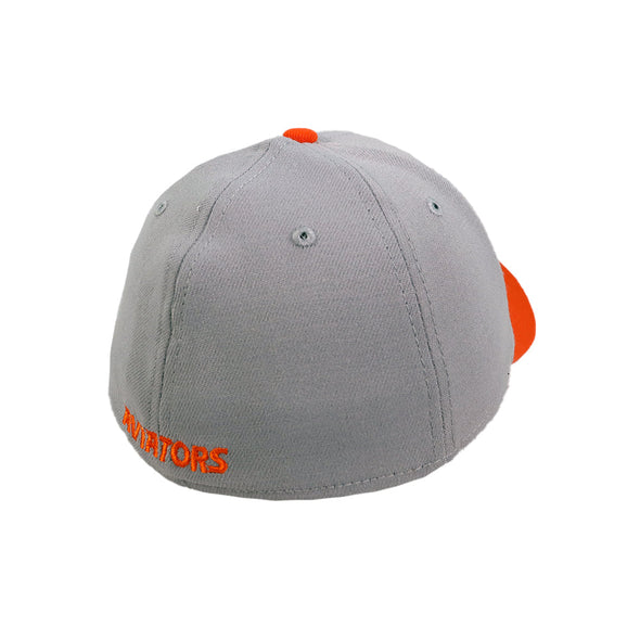 Kids' New Era Alternate LV Gray/Orange 39THIRTY Stretch Fit Hat