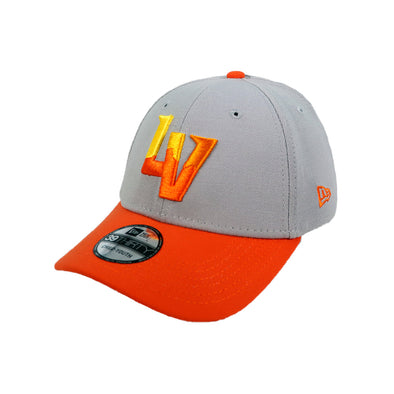 Kids' New Era Alternate LV Gray/Orange 39THIRTY Stretch Fit Hat