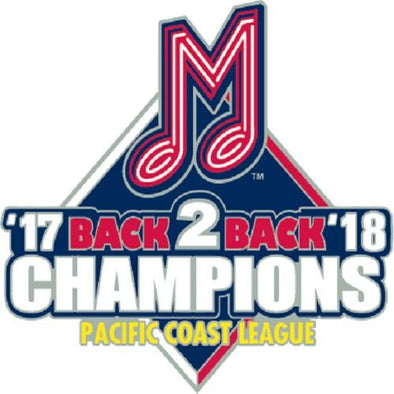 Memphis Redbirds Back 2 Back Champions Pin