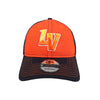 Las Vegas Aviators New Era LV Clutch Navy/Orange 9TWENTY Strapback Hat