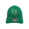 Las Vegas Aviators New Era LV Clutch Kelly Green/White 9TWENTY Strapback Hat