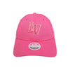 Women's Las Vegas Aviators New Era LV Clutch Pink 9FORTY Stretch-Snapback Hat